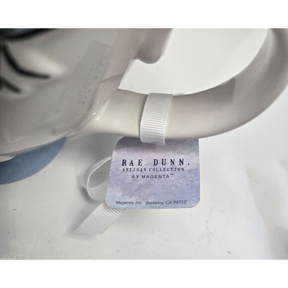 Disney Rae Dunn Frozen Anna & Olaf Mug Up To Snow Good Double Sided 3D NEW w/Tag - Picture 12 of 13